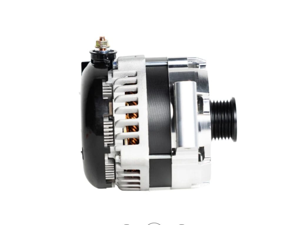The Side View Of A Machine On A White Background